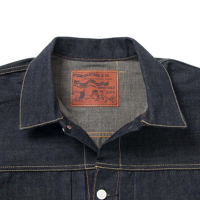 ステュディオ・ダ・ルチザン SD-49 G3 1stタイプデニムジャケット メンズ アウター 14oz ダルチザン Gジャン ワンウォッシュ
