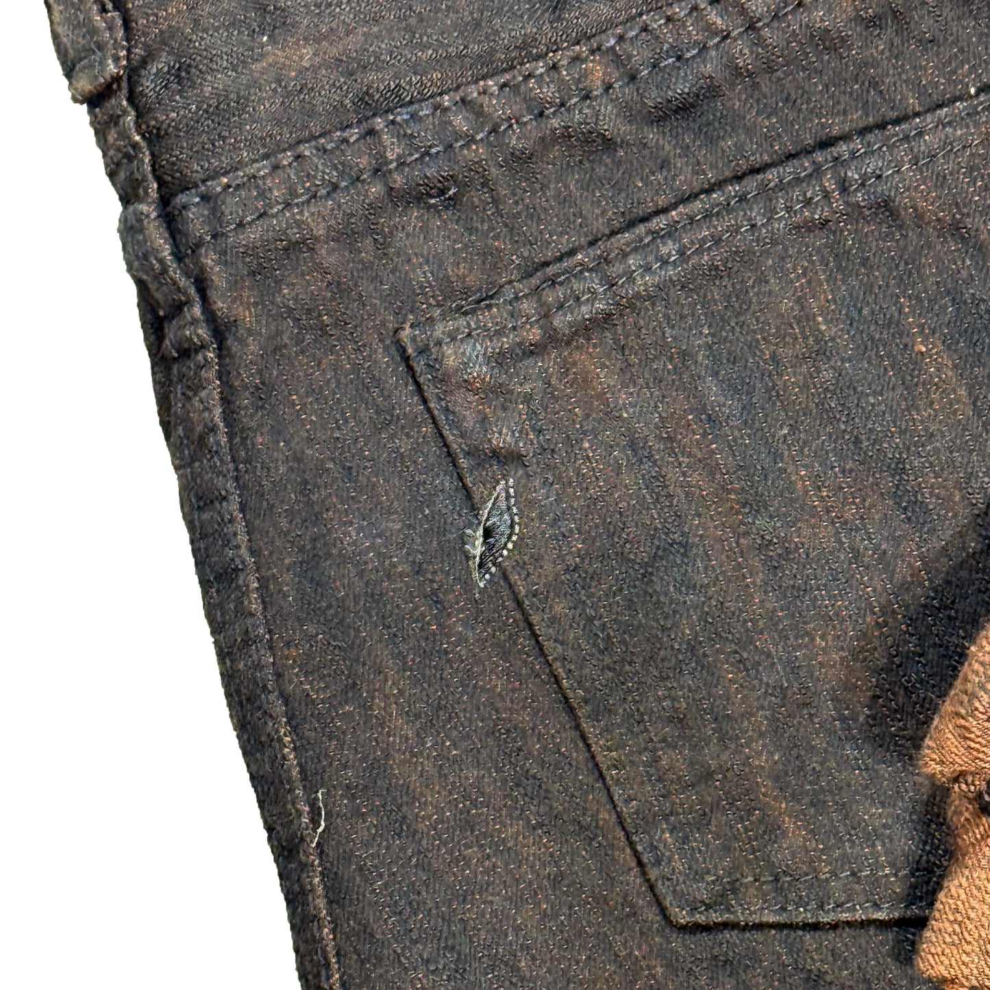 15oz Black x kakishibu  Extra Slub Regular Straight