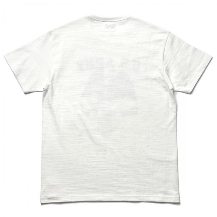 ザ リアルマッコイズ MC23010 AMERICAN ATHLETIC TEE / CAMP CROFT ミルク メンズ 半袖 プリント Tシャツ ミリタリー