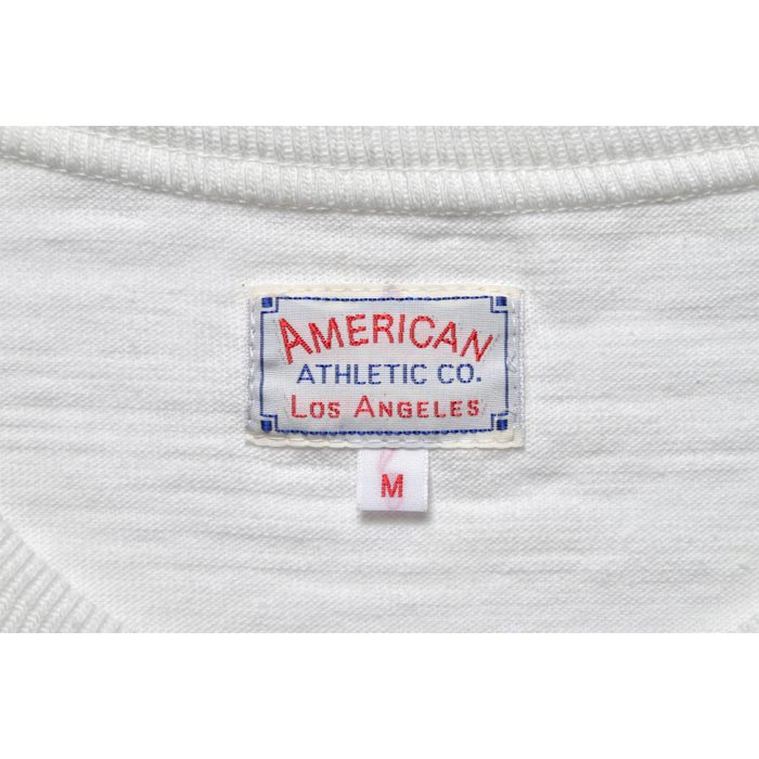 ザ リアルマッコイズ MC23010 AMERICAN ATHLETIC TEE / CAMP CROFT ミルク メンズ 半袖 プリント Tシャツ ミリタリー
