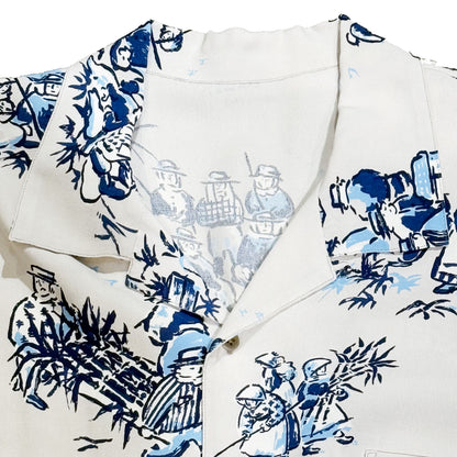 ALOHA SHIRT HAWAIIAN HISTORY:GRAY