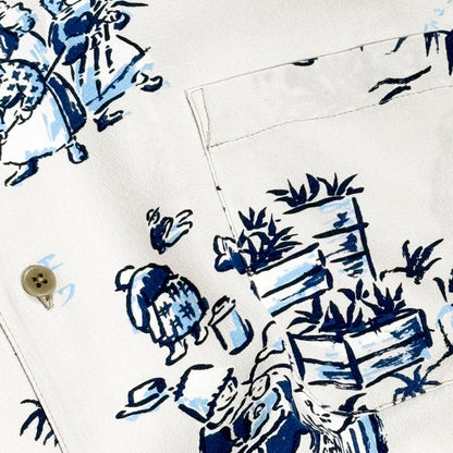 ALOHA SHIRT HAWAIIAN HISTORY:GRAY