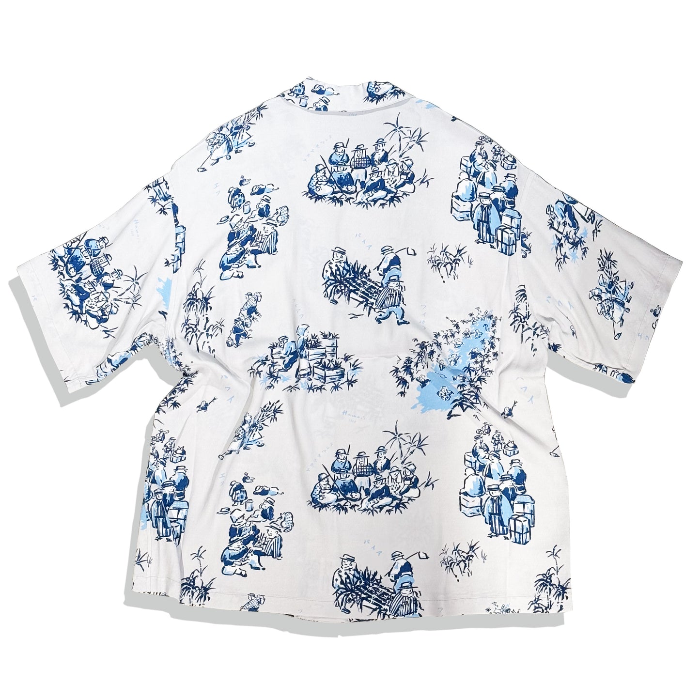 ALOHA SHIRT HAWAIIAN HISTORY:GRAY