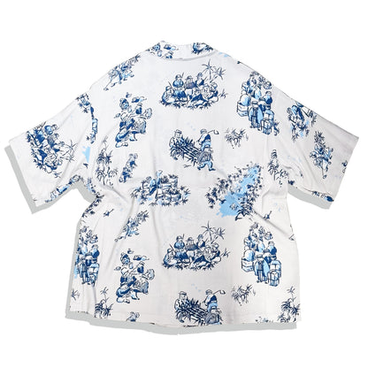 ALOHA SHIRT HAWAIIAN HISTORY:GRAY
