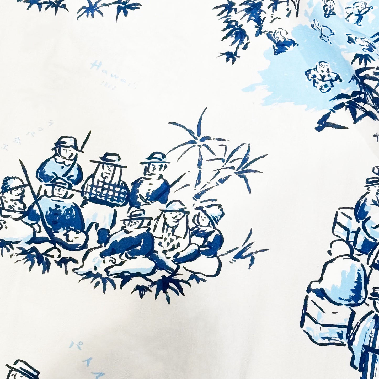 ALOHA SHIRT HAWAIIAN HISTORY:GRAY
