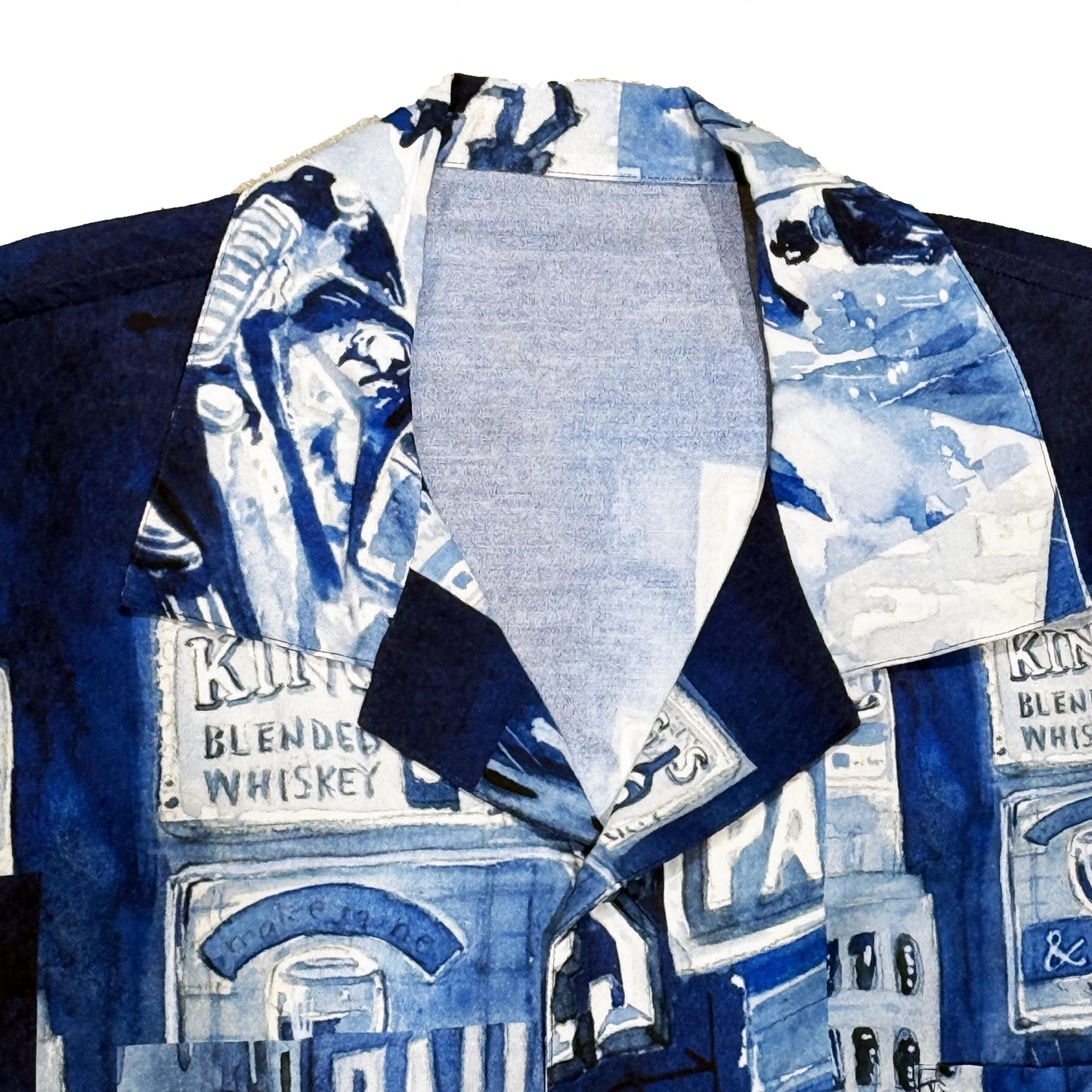 ALOHA SHIRT TIMES SQUARE:BLUE