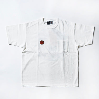 ジャクソンマティス JM23SSSP01 SPALDING×JM Basketball Pocket Tee コラボTシャツ ホワイト