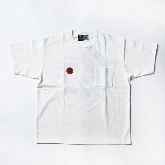 ジャクソンマティス JM23SSSP01 SPALDING×JM Basketball Pocket Tee コラボTシャツ ホワイト