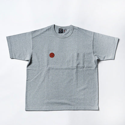 ジャクソンマティス JM23SSSP01 SPALDING×JM Basketball Pocket Tee コラボTシャツ グレー