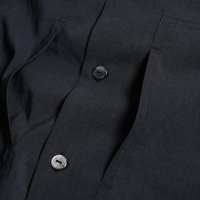 トロフィークロージング TR23SS-405 MONOCHROME Utility L/S Shirt プルオーバーシャツ チャコール