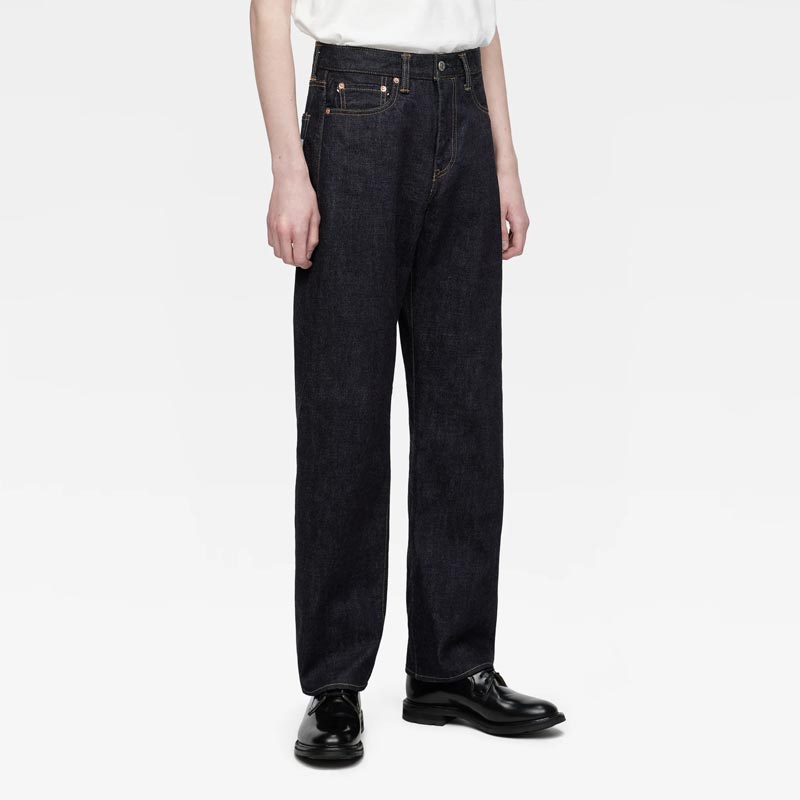 桃太郎ジーンズ MMJB0101 #100 CLASSIC STRAIGHT TOKUNO BLUE 15.7oz ボタンフライ クラシック ストレート メンズ デニム ジーンズ