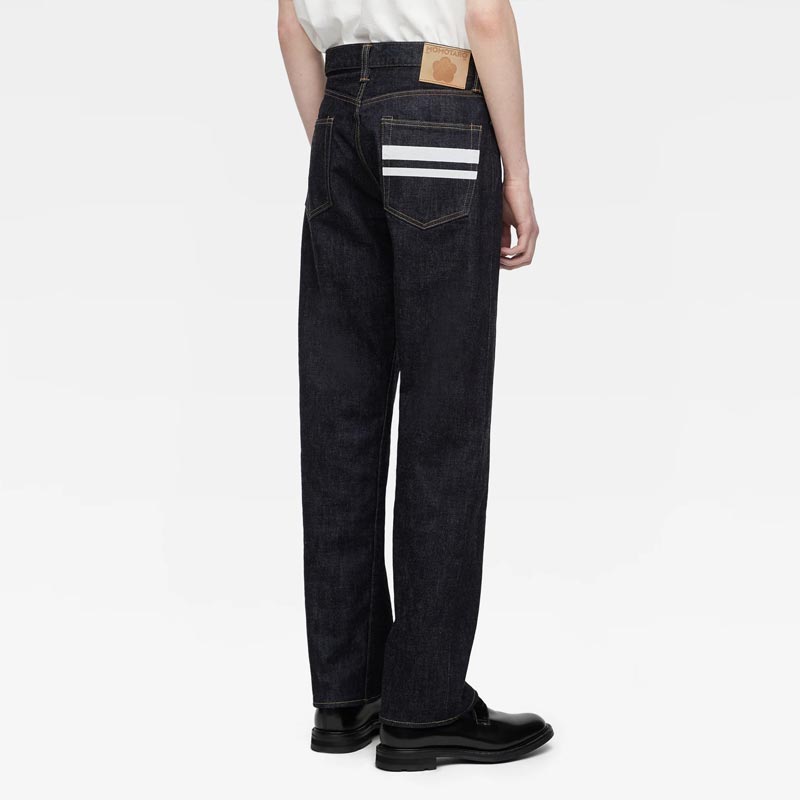 桃太郎ジーンズ MMJB0101 #100 CLASSIC STRAIGHT TOKUNO BLUE 15.7oz ボタンフライ クラシック ストレート メンズ デニム ジーンズ