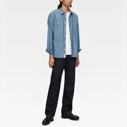 桃太郎ジーンズ MMJB0101 #100 CLASSIC STRAIGHT TOKUNO BLUE 15.7oz ボタンフライ クラシック ストレート メンズ デニム ジーンズ