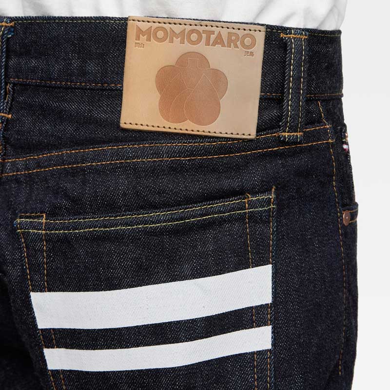 桃太郎ジーンズ MMJB0101 #100 CLASSIC STRAIGHT TOKUNO BLUE 15.7oz ボタンフライ クラシック ストレート メンズ デニム ジーンズ