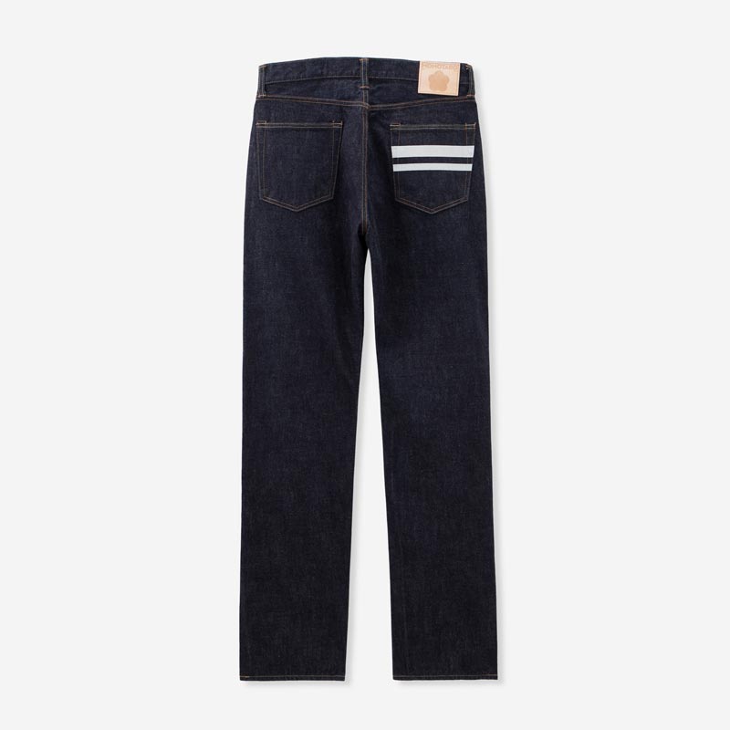 桃太郎ジーンズ MMJB0101 #100 CLASSIC STRAIGHT TOKUNO BLUE 15.7oz ボタンフライ クラシック ストレート メンズ デニム ジーンズ