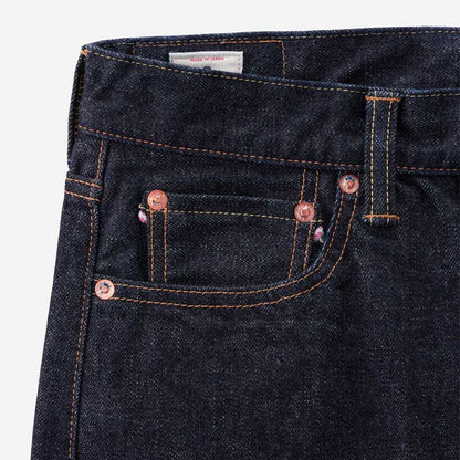 桃太郎ジーンズ MMJB0101 #100 CLASSIC STRAIGHT TOKUNO BLUE 15.7oz ボタンフライ クラシック ストレート メンズ デニム ジーンズ