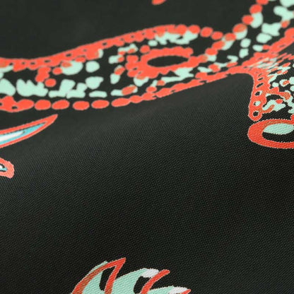 サンサーフ Lot No. SS39417 RAYON HAWAIIAN SHIRT “BUG EYED FISH” ブラック メンズ レーヨン アロハシャツ