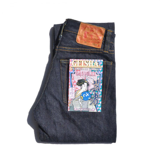 サムライジーンズ GA510LXX 新16オンス 芸者 レディースストレート
