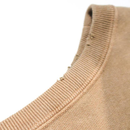 バウワウ BW241-UMSSS USMC SS SWEAT SHIRTS コヨーテ サンバーン メンズ 半袖 プリント スウェット ミリタリー 日焼け加工
