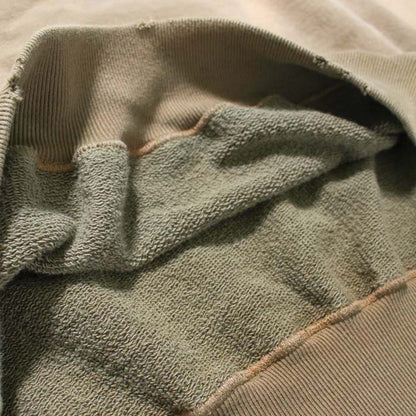 バウワウ BW241-UMSSS USMC SS SWEAT SHIRTS コヨーテ サンバーン メンズ 半袖 プリント スウェット ミリタリー 日焼け加工