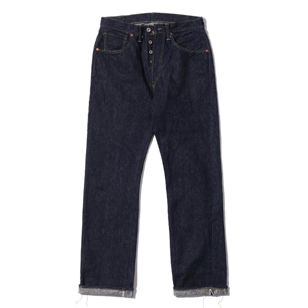 シュガーケーン Lot No. SC49009 / SUGAR CANE Super “Denim” Collectibles #09 13.5oz. BLUE DENIM WAIST OVERALLS “S1943” MODEL 420N NON WASH ストレート ジーンズ デニム 大戦モデル ノンウォッシュ メンズ