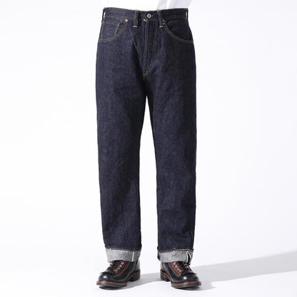 シュガーケーン Lot No. SC49009 / SUGAR CANE Super “Denim” Collectibles #09 13.5oz. BLUE DENIM WAIST OVERALLS “S1943” MODEL 420N NON WASH ストレート ジーンズ デニム 大戦モデル ノンウォッシュ メンズ