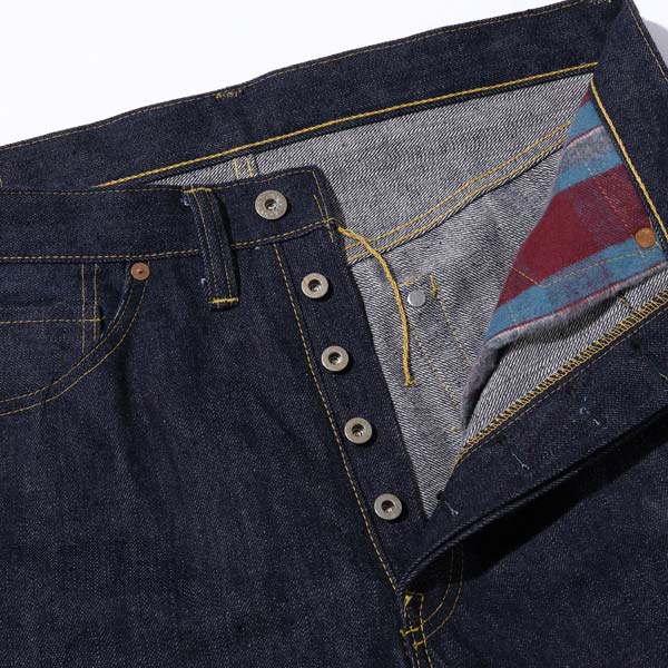 シュガーケーン Lot No. SC49009 / SUGAR CANE Super “Denim” Collectibles #09 13.5oz. BLUE DENIM WAIST OVERALLS “S1943” MODEL 420N NON WASH ストレート ジーンズ デニム 大戦モデル ノンウォッシュ メンズ