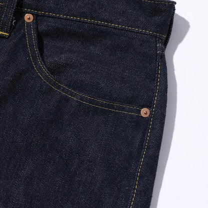 シュガーケーン Lot No. SC49009 / SUGAR CANE Super “Denim” Collectibles #09 13.5oz. BLUE DENIM WAIST OVERALLS “S1943” MODEL 420N NON WASH ストレート ジーンズ デニム 大戦モデル ノンウォッシュ メンズ