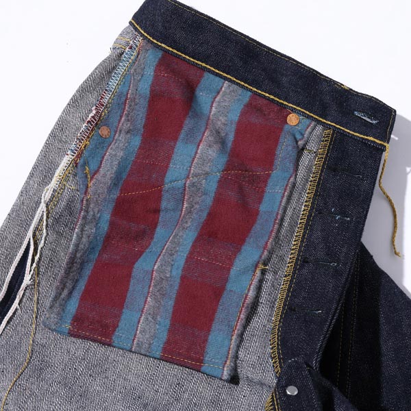 シュガーケーン Lot No. SC49009 / SUGAR CANE Super “Denim” Collectibles #09 13.5oz. BLUE DENIM WAIST OVERALLS “S1943” MODEL 420N NON WASH ストレート ジーンズ デニム 大戦モデル ノンウォッシュ メンズ