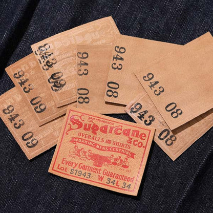 シュガーケーン Lot No. SC49009 / SUGAR CANE Super “Denim” Collectibles #09 13.5oz. BLUE DENIM WAIST OVERALLS “S1943” MODEL 420N NON WASH ストレート ジーンズ デニム 大戦モデル ノンウォッシュ メンズ
