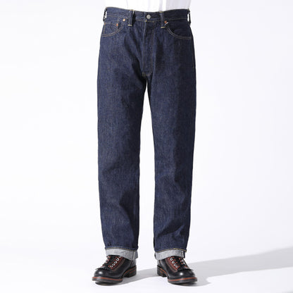 シュガーケーン Lot No. SC49007 / SUGAR CANE Super “Denim” Collectibles #07 13.5oz. BLUE DENIM WAIST OVERALLS “1946” MODEL  420N) NON WASH ストレート ジーンズ デニム ノンウォッシュ メンズ