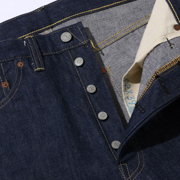 シュガーケーン Lot No. SC49007 / SUGAR CANE Super “Denim” Collectibles #07 13.5oz. BLUE DENIM WAIST OVERALLS “1946” MODEL  420N) NON WASH ストレート ジーンズ デニム ノンウォッシュ メンズ