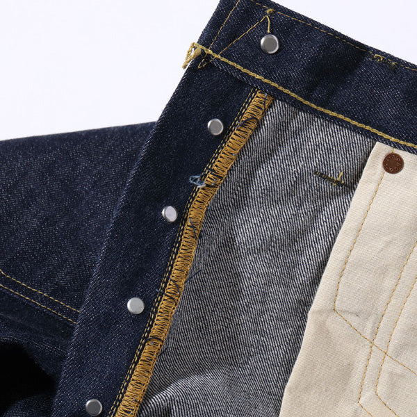 シュガーケーン Lot No. SC49007 / SUGAR CANE Super “Denim” Collectibles #07 13.5oz. BLUE DENIM WAIST OVERALLS “1946” MODEL  420N) NON WASH ストレート ジーンズ デニム ノンウォッシュ メンズ