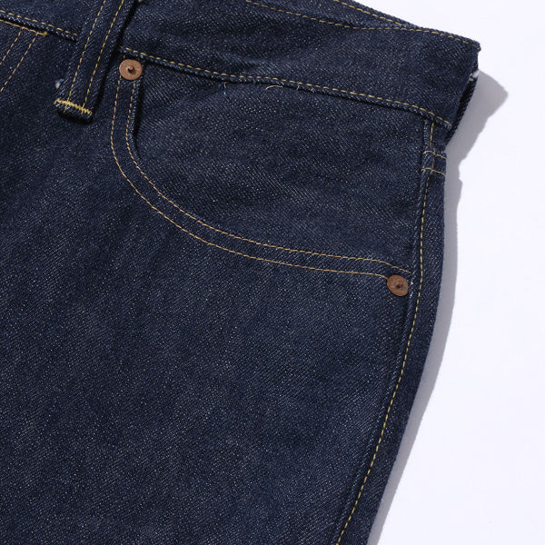 シュガーケーン Lot No. SC49007 / SUGAR CANE Super “Denim” Collectibles #07 13.5oz. BLUE DENIM WAIST OVERALLS “1946” MODEL  420N) NON WASH ストレート ジーンズ デニム ノンウォッシュ メンズ