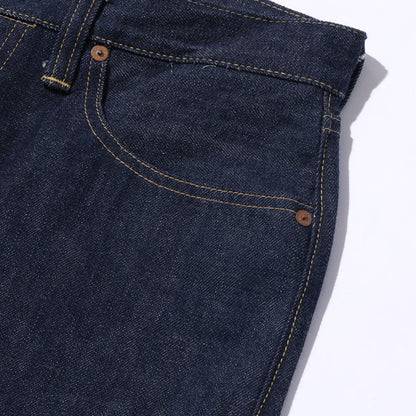 シュガーケーン Lot No. SC49007 / SUGAR CANE Super “Denim” Collectibles #07 13.5oz. BLUE DENIM WAIST OVERALLS “1946” MODEL  420N) NON WASH ストレート ジーンズ デニム ノンウォッシュ メンズ