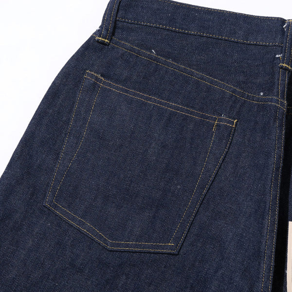 シュガーケーン Lot No. SC49007 / SUGAR CANE Super “Denim” Collectibles #07 13.5oz. BLUE DENIM WAIST OVERALLS “1946” MODEL  420N) NON WASH ストレート ジーンズ デニム ノンウォッシュ メンズ