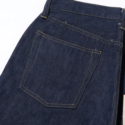 シュガーケーン Lot No. SC49007 / SUGAR CANE Super “Denim” Collectibles #07 13.5oz. BLUE DENIM WAIST OVERALLS “1946” MODEL  420N) NON WASH ストレート ジーンズ デニム ノンウォッシュ メンズ