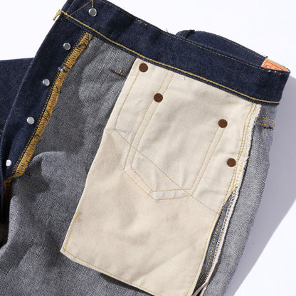 シュガーケーン Lot No. SC49007 / SUGAR CANE Super “Denim” Collectibles #07 13.5oz. BLUE DENIM WAIST OVERALLS “1946” MODEL  420N) NON WASH ストレート ジーンズ デニム ノンウォッシュ メンズ