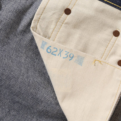 シュガーケーン Lot No. SC49007 / SUGAR CANE Super “Denim” Collectibles #07 13.5oz. BLUE DENIM WAIST OVERALLS “1946” MODEL  420N) NON WASH ストレート ジーンズ デニム ノンウォッシュ メンズ