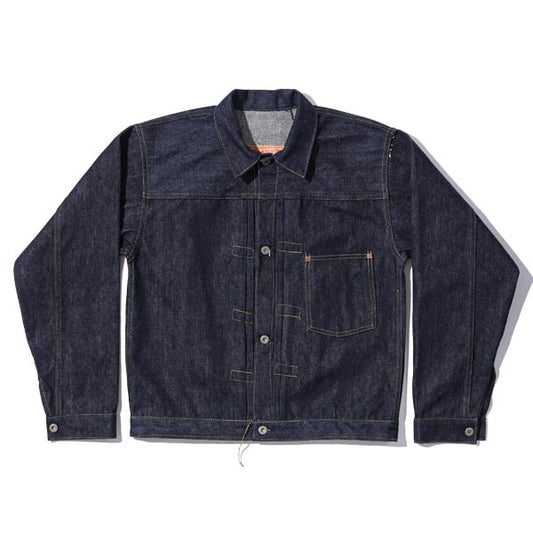 シュガーケーン Lot No. SC19008T / SUGAR CANE Super “Denim” Collectibles #08 13.5oz. BLUE DENIM BLOUSE “S1943” MODEL (T-BACK) 420N NON WASH 大戦モデル デニムジャケット Tバック ノンウォッシュ メンズ