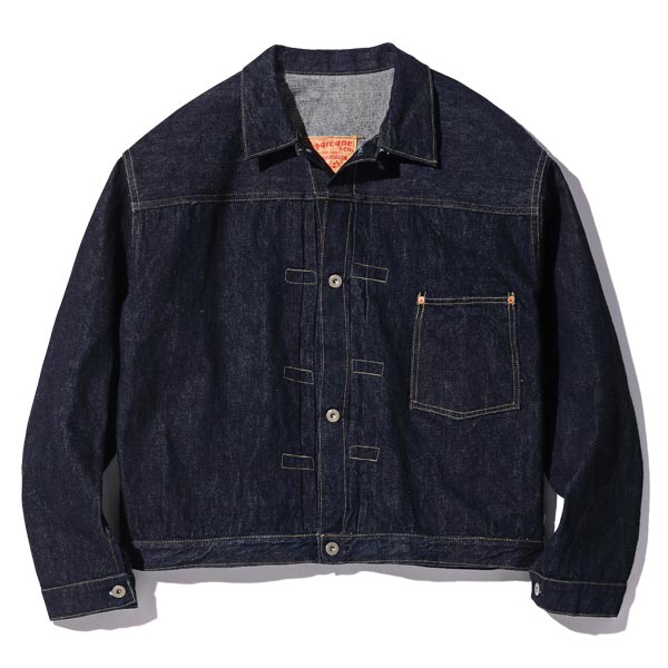シュガーケーン Lot No. SC19008T / SUGAR CANE Super “Denim” Collectibles #08 13.5oz. BLUE DENIM BLOUSE “S1943” MODEL (T-BACK) 420N NON WASH 大戦モデル デニムジャケット Tバック ノンウォッシュ メンズ