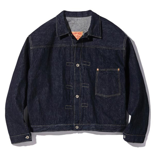 シュガーケーン Lot No. SC19008T / SUGAR CANE Super “Denim” Collectibles #08 13.5oz. BLUE DENIM BLOUSE “S1943” MODEL (T-BACK) 420N NON WASH 大戦モデル デニムジャケット Tバック ノンウォッシュ メンズ