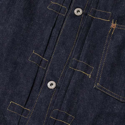シュガーケーン Lot No. SC19008T / SUGAR CANE Super “Denim” Collectibles #08 13.5oz. BLUE DENIM BLOUSE “S1943” MODEL (T-BACK) 420N NON WASH 大戦モデル デニムジャケット Tバック ノンウォッシュ メンズ