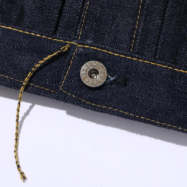 シュガーケーン Lot No. SC19008T / SUGAR CANE Super “Denim” Collectibles #08 13.5oz. BLUE DENIM BLOUSE “S1943” MODEL (T-BACK) 420N NON WASH 大戦モデル デニムジャケット Tバック ノンウォッシュ メンズ