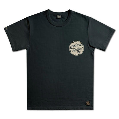 25SS デラックスウエア BRGX-001 DELUXEWARE ブラック メンズ 半袖 Tシャツ ブランドロゴ バックプリント