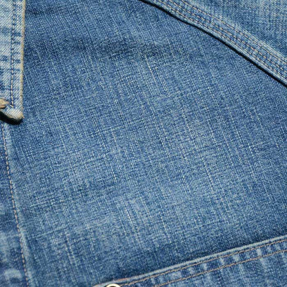 デラックスウエア 7640AG 40s DENIM SHIRT AGING MODEL メンズ 長袖 デニムシャツ エイジングモデル ワンウォッシュ