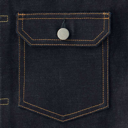 桃太郎ジーンズ MMGJ0001 #001 STANDARD DENIM JACKET TOKUNO BLUE 14.7ozスタンダードデニムジャケット ファーストタイプ メンズ アウター ジャケット