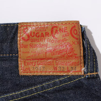 シュガーケーン Lot No. SC41947 14.25oz. DENIM 1947 MODEL (REGULAR STRAIGHT)  ジーンズ デニム レギュラー ストレート 1947モデル  ワンウォッシュ
