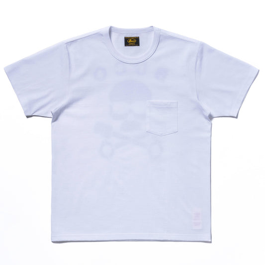 BUCO TEE / SKULL PISTON:WHITE