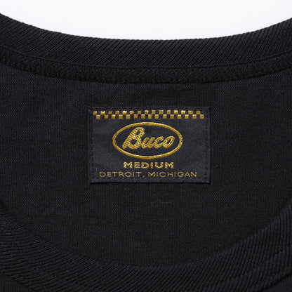 BUCO TEE / SKULL PISTON:BLACK